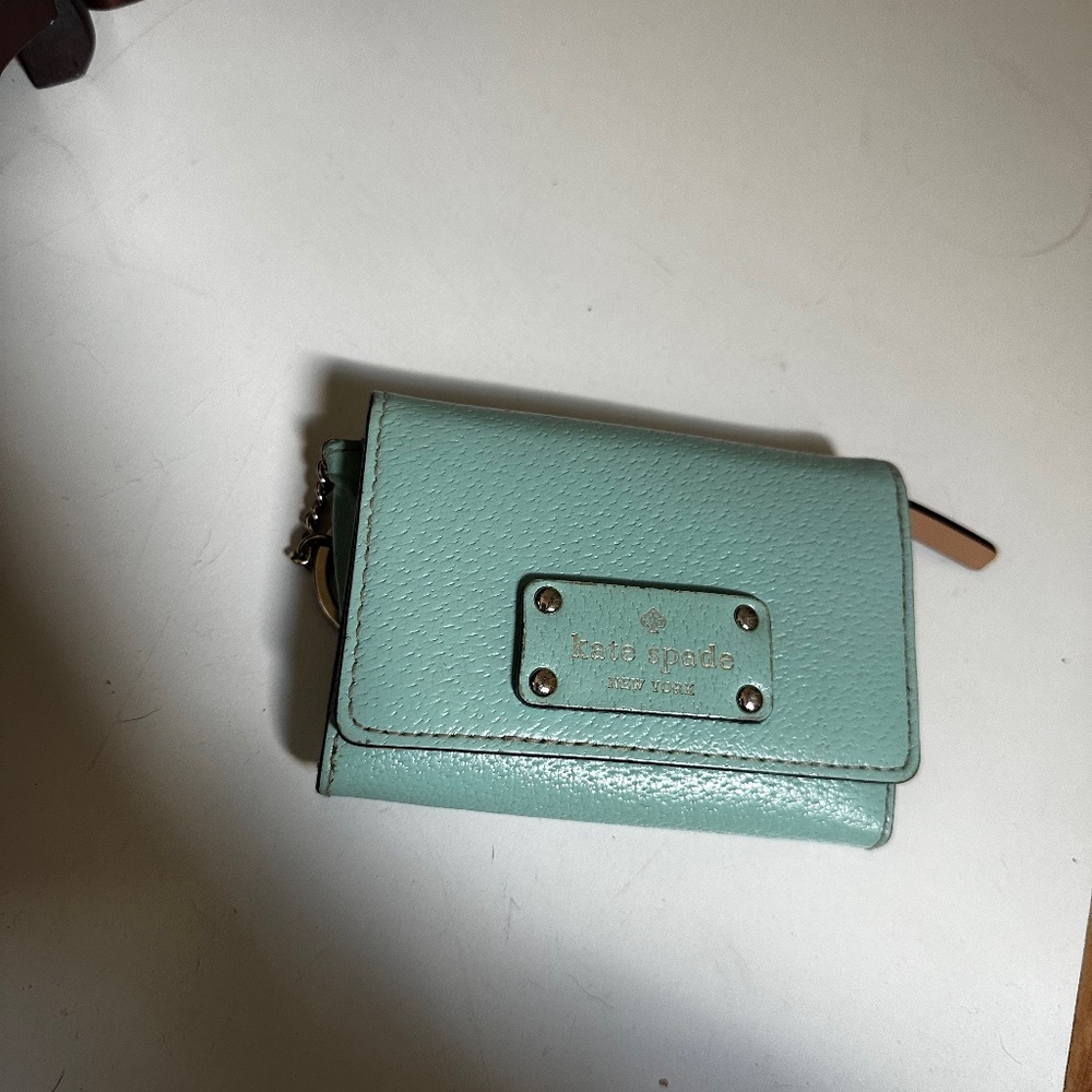Kate Spade mini keychain wallet